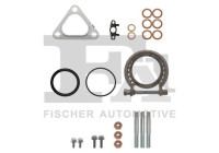 Turbocharger, mounting kit