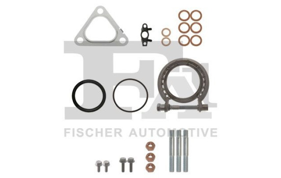 Turbocharger, mounting kit