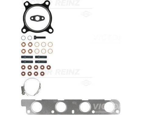 Turbocharger, mounting kit