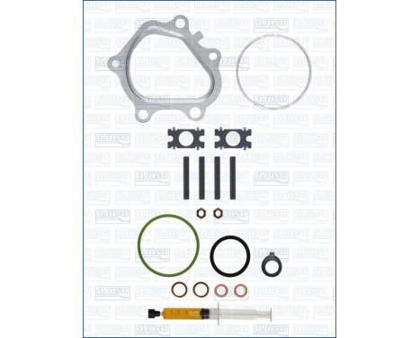 Turbocharger, mounting kit