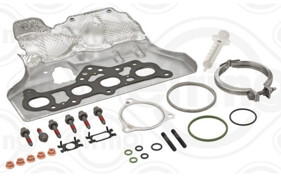 Turbocharger, mounting kit
