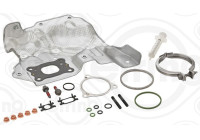 Turbocharger, mounting kit
