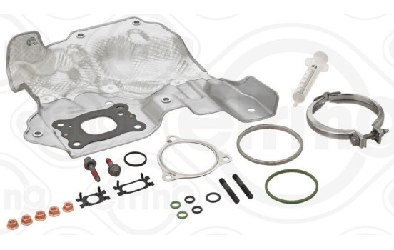 Turbocharger, mounting kit