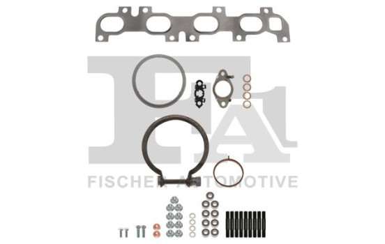 Turbocharger, mounting kit