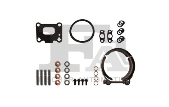 Turbocharger, mounting kit
