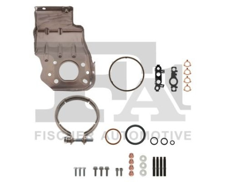 Turbocharger, mounting kit