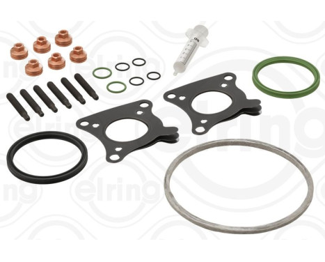 Turbocharger, mounting kit