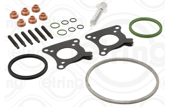 Turbocharger, mounting kit