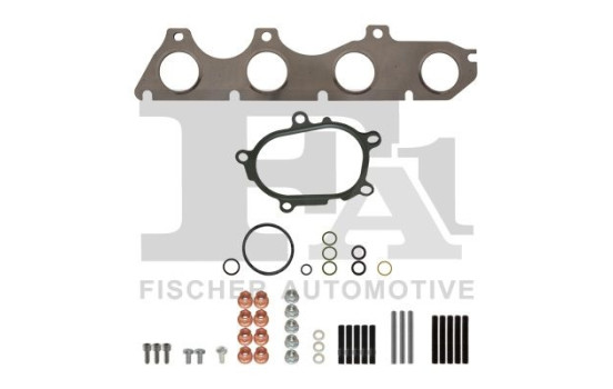 Turbocharger, mounting kit