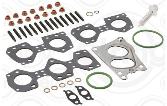 Turbocharger, mounting kit