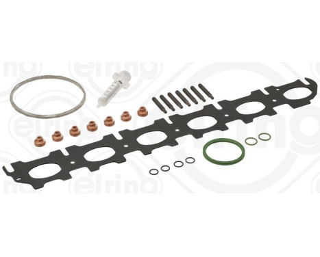Turbocharger, mounting kit