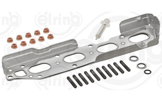 Turbocharger, mounting kit