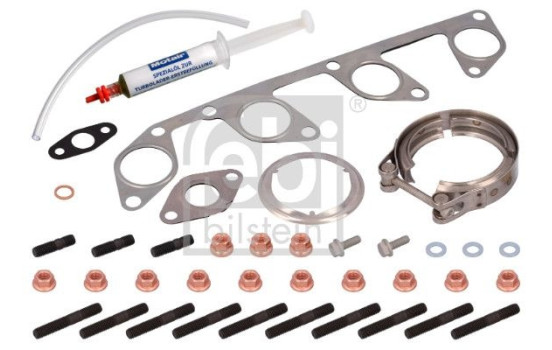 Turbocharger, mounting kit