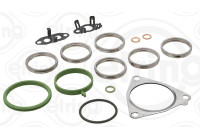 Turbocharger, mounting kit