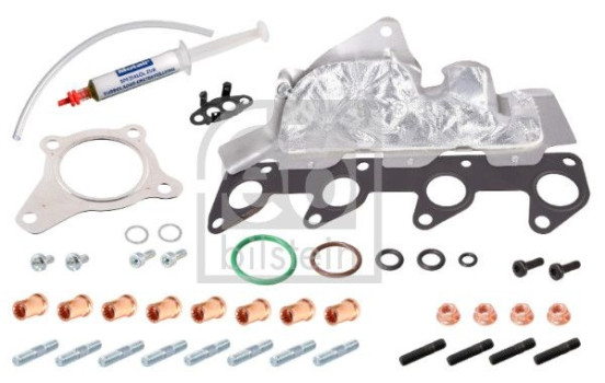 Turbocharger, mounting kit