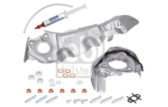 Turbocharger, mounting kit