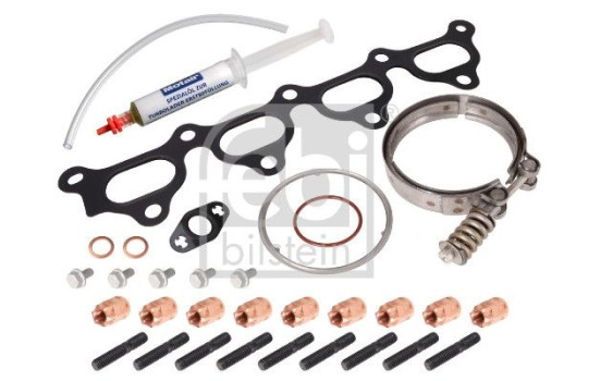 Turbocharger, mounting kit