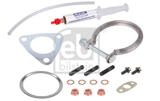 Turbocharger, mounting kit