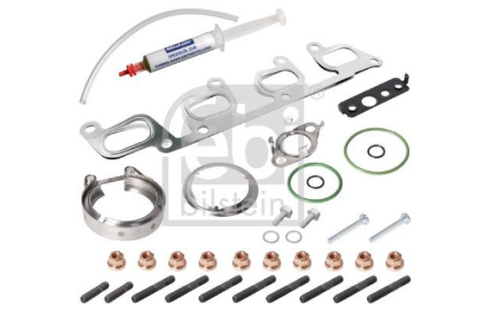 Turbocharger, mounting kit