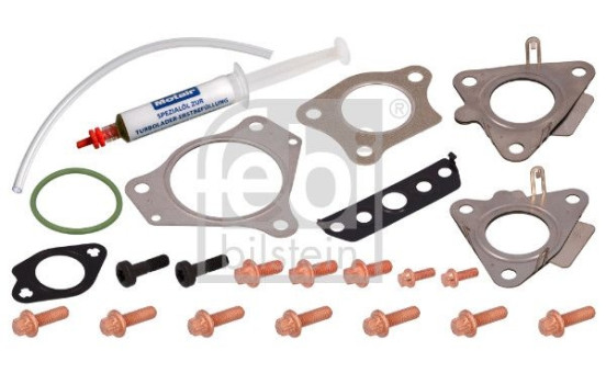 Turbocharger, mounting kit