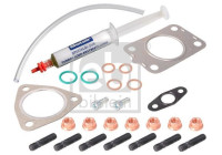 Turbocharger, mounting kit