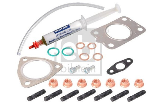 Turbocharger, mounting kit
