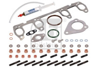 Turbocharger, mounting kit