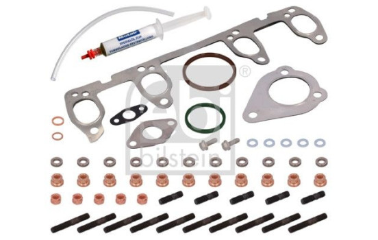 Turbocharger, mounting kit