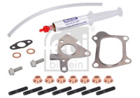 Turbocharger, mounting kit