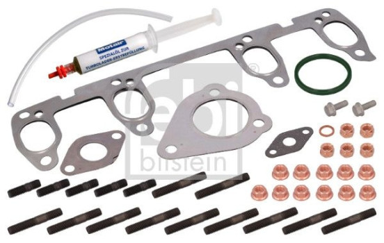Turbocharger, mounting kit