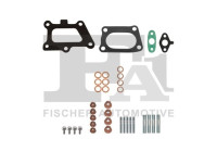 Turbocharger, mounting kit