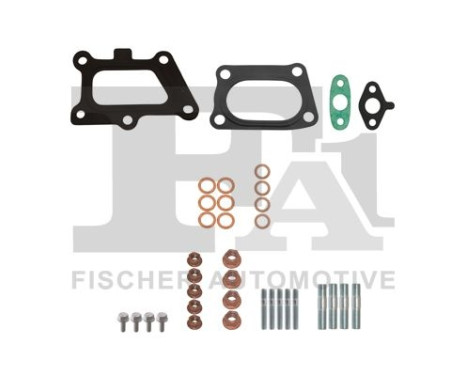 Turbocharger, mounting kit