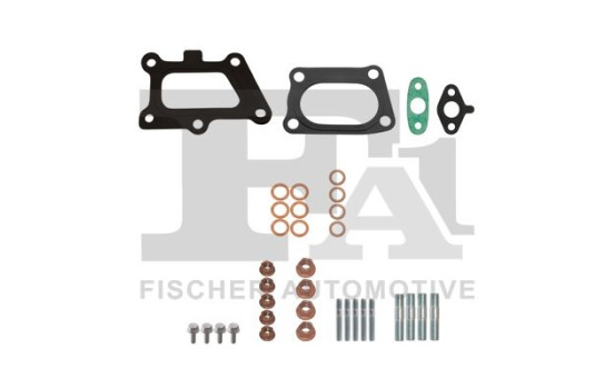 Turbocharger, mounting kit