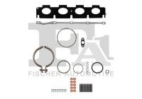 Turbocharger, mounting kit