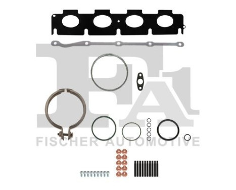 Turbocharger, mounting kit
