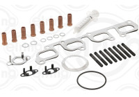 Turbocharger, mounting kit