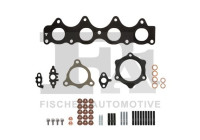 Turbocharger, mounting kit