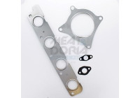 Turbocharger, mounting kit