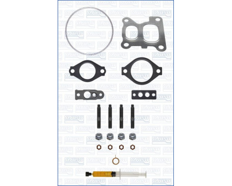 Turbocharger, mounting kit
