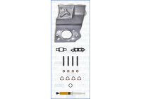 Turbocharger, mounting kit