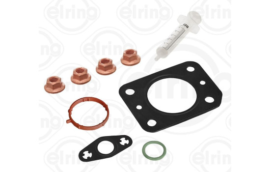 Turbocharger, mounting kit
