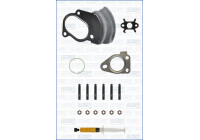 Turbocharger, mounting kit