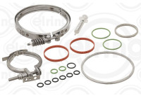 Turbocharger, mounting kit