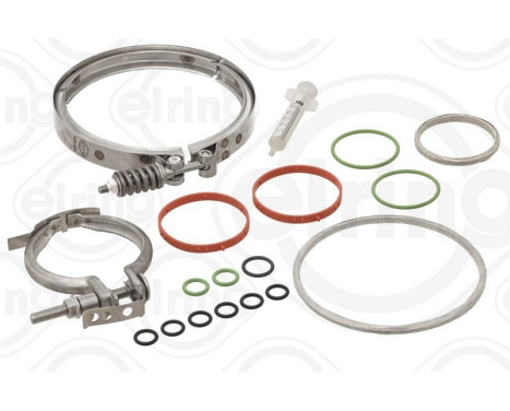 Turbocharger, mounting kit