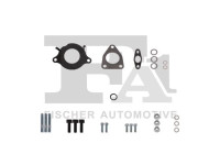 Turbocharger, mounting kit