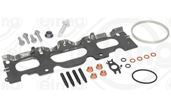 Turbocharger, mounting kit