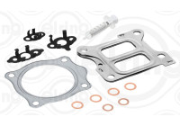 Turbocharger, mounting kit