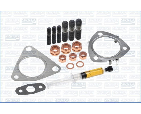 Turbocharger, mounting kit