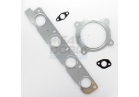 Turbocharger, mounting kit