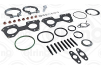 Turbocharger, mounting kit